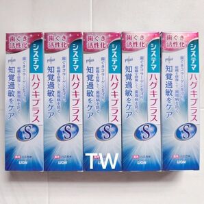 【値下げ不可】システマ ハグキプラスS ハミガキ 95g 5個