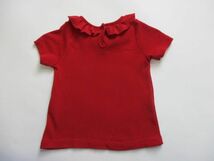 PETIT BATEAU プチバトー　12ｍ/74cm　半袖トップス　カットソー G1-0027D_画像4