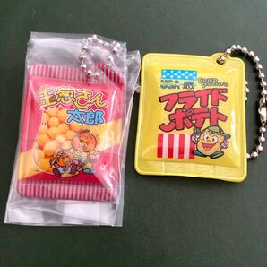 シャカシャカチャームミニチュアマスコットキーホルダー やおきん スナック駄菓子 セットまとめて売り フェイクスイーツ ガチャ