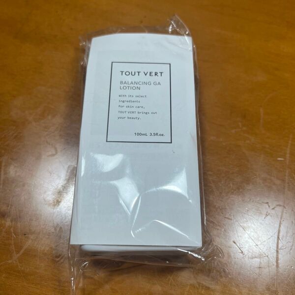 TOUT VERT バランシングGAローション 100ml 未使用