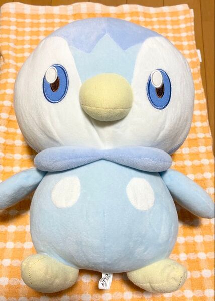ポケモン ポケットモンスター めちゃ もぐっと ぬいぐるみ ポッチャマ クレーンゲーム アミューズメント 景品 淡い青 水タイプ