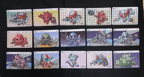 カードダス ガンダム セレクション Vol.2 ~機動戦士Gundam GQuuuuuuX -Beginning-~ フルコンプ