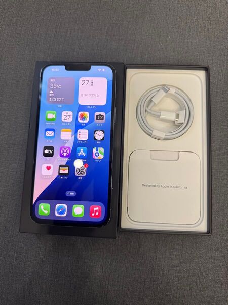 【即発送可能】iPhone 13promax 128GB (SIMフリー)バッテリー100です