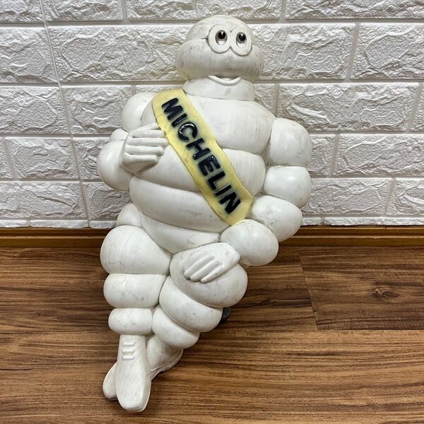 1966年 ビンテージ MICHELIN ミシュラン ビバンダム フィギュア タイヤ オーナメント レア
