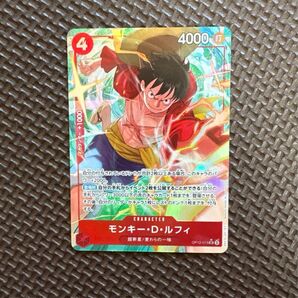 ワンピースカードゲーム モンキー・D・ルフィ SR SEC OP12-015 パラレル