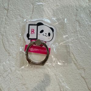 楽天モバイル 楽天パンダ お買物パンダ スマホリング