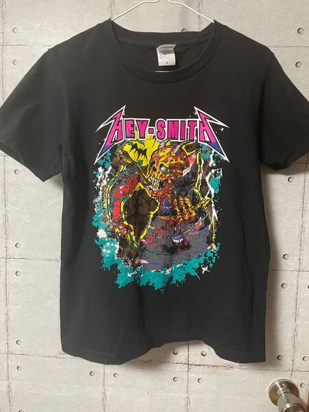 ヘイスミス HEY-SMITH Tシャツ サイズ S 古着 Tシャツ バンドTシャツ ブラック S バンドT