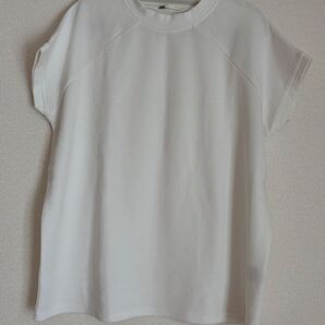 クラシカルエルフ(JAVAコラボ)フレンチスリーブモックネックワッフルTシャツ