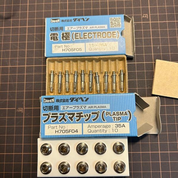 ダイヘン エアープラズマ プラズマチップ 電極 未使用品