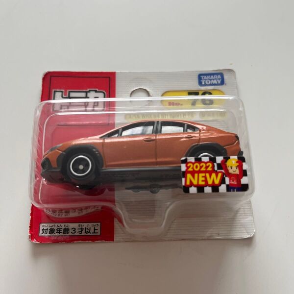 No.76 スバル WRX S4 STI Sport R EX (BP) (1/62スケール トミカ 188094)