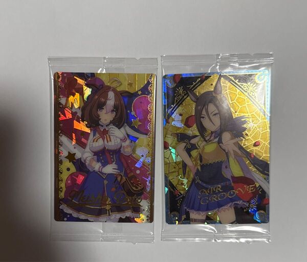 ウマ娘 ツインウエハース カード メイショウドトウ エアグルーヴ