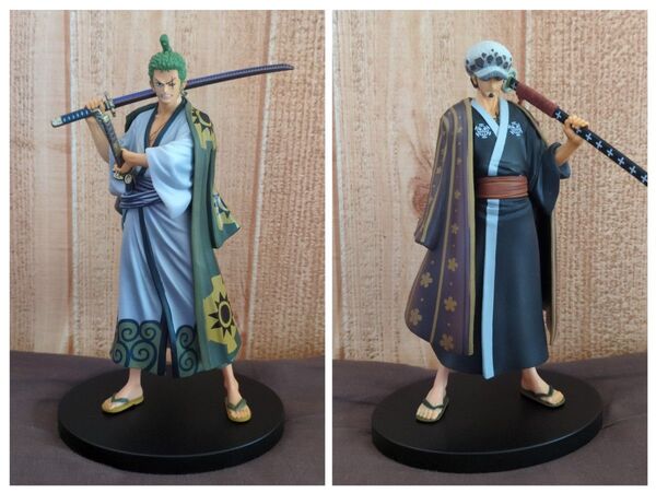 ワンピース GRANDLINE MEN 〜 ワノ国 ゾロ十郎 ロー フィギュア