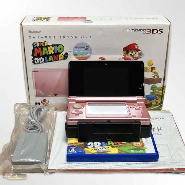 ニンテンドー3DS スーパーマリオ3Dランドパック ミスティピンク 本体セット Nintendo 任天堂