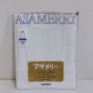 ANGLE アサメリー ランニング (タンクトップ)メンズ MAサイズ ホワイト
