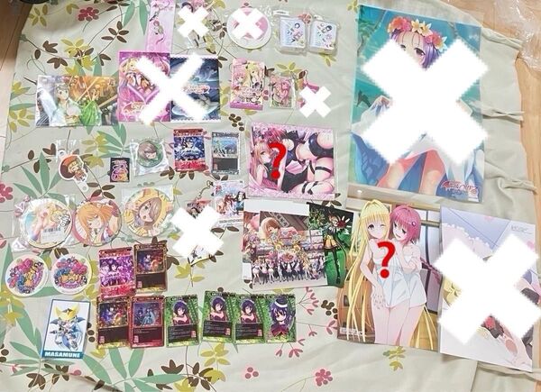 ToLOVEる 戦国乙女 セット 35点 キーホルダー 缶バッジ ポストカード カンスケ モモ ヤミ ポスター ヨシモト
