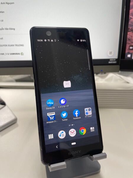 【極上美品 】SONY Xperia SO-02L ブラック系 SIM フーリ (本体のみ)