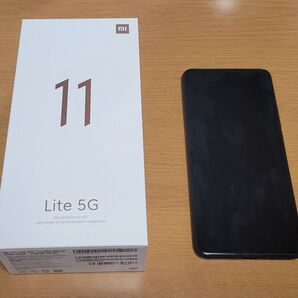 Xiaomi Mi 11 Lite 5G トリュフブラック 本体 箱あり simフリー black シャオミ