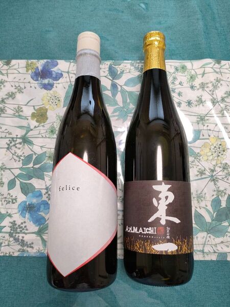 日本酒 純米吟醸 felice(フェリーチェ)みいの寿と東市 2本セット 山田錦