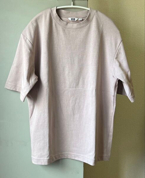 ユニクロU エアリズムコットンオーバーサイズTシャツMサイズ