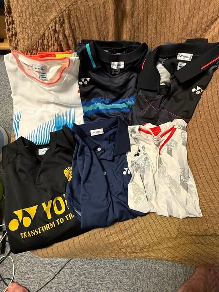 YONEX ゲームシャツ oサイズ 背面あり まとめ売り