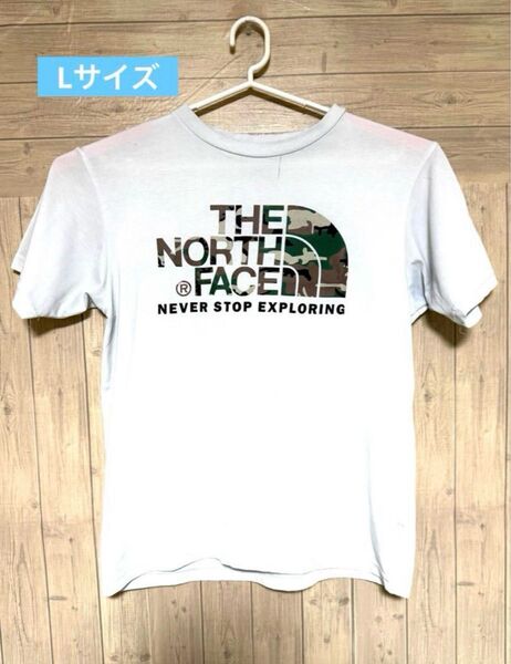 【激安】 THE NORTH FACE ホワイト Tシャツ L ノースフェイス 半袖 半袖Tシャツ
