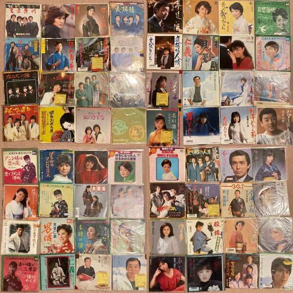 EP盤(ドーナツ盤)シングルレコード約80枚まとめ売りセット S
