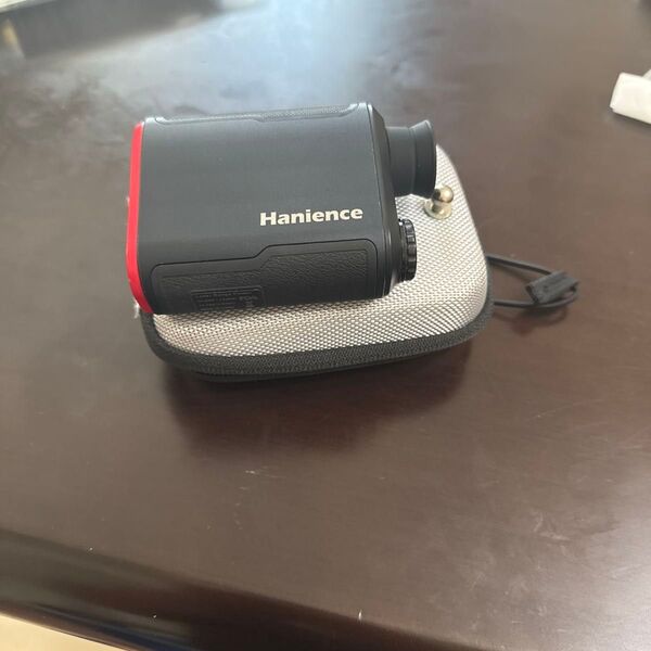 Hanience ゴルフ用レーザー距離計 レッド×ブラック