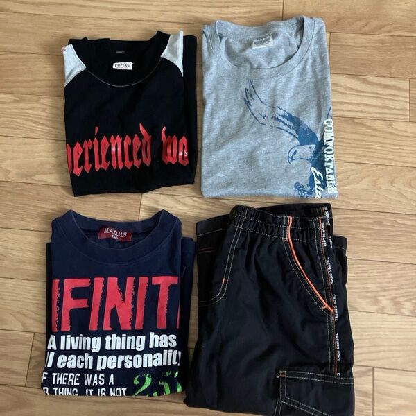 男児140から160サイズ tシャツ、ズボン まとめ売り