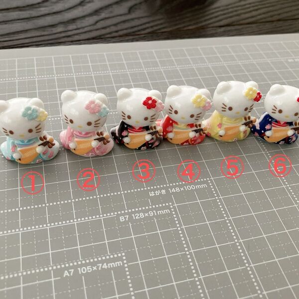 583.可愛い デコパーツ 6個まとめ売り ハンドメイド材料