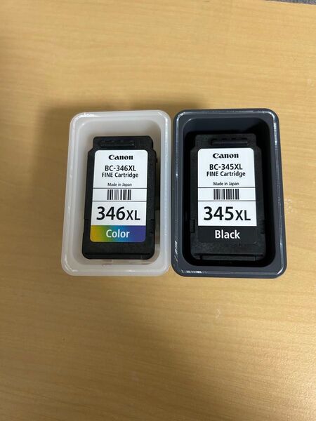 Canon 純正インク BC-345XL BC-346XL 2個 使用済み(空カートリッジ)