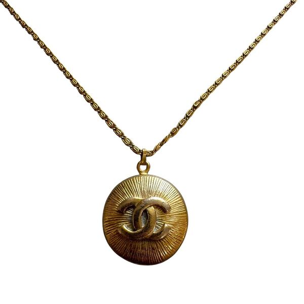 CHANEL シャネル ヴィンテージ ゴールド ロングネックレス ココマーク ヴィンテージ ネックレス ラウンド