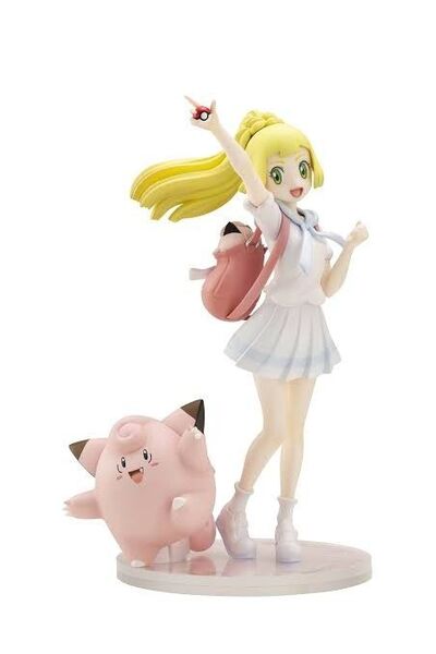 ポケモンセンターオリジナル フィギュア がんばリーリエ&ピッピ