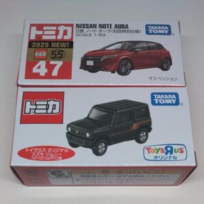 トミカ 47 日産 ノート オーラ 初回特別仕様 スズキ ジムニー 2台セット