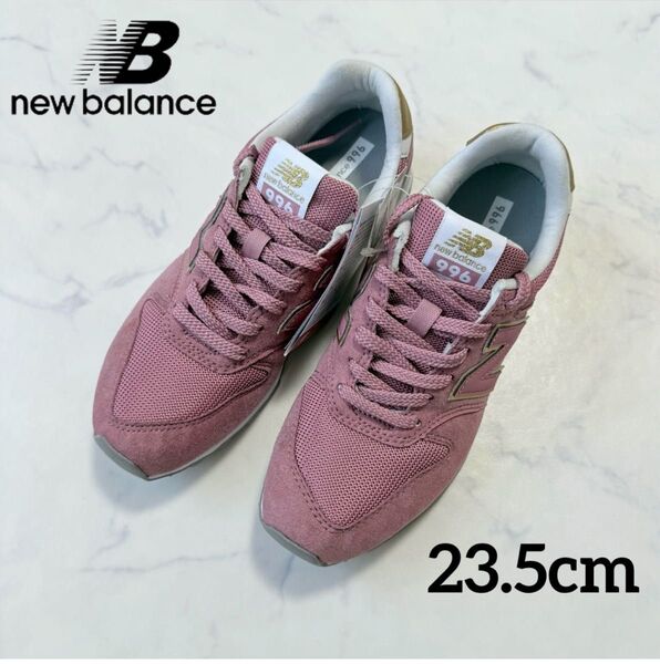 新品 New Balance WL996 wl996cp ローズピンクゴールド 23.5cm スニーカー