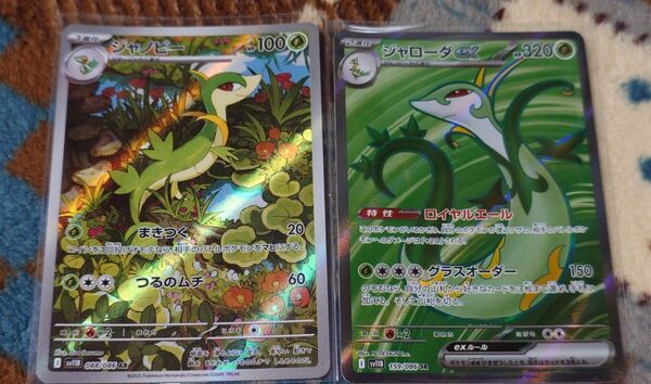 ポケモンカード ホワイトフレア ブラックボルト SR ジャローダ AR ジャノビー