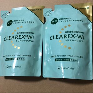 【74】クリアレックスW 380mL (詰め替え用) (2個)