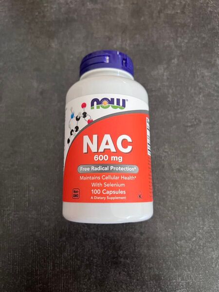 NAC 600mg 100粒 NOW FOODS ナウフーズ サプリメント