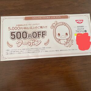 日清オンラインストアクーポン 500円OFFクーポン