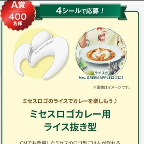 レシート懸賞 A賞 1口 応募券 Mrs GREEN APPLE ハウスキャンペーン