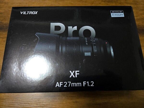 viltrox 27mm f1.2 pro xマウント
