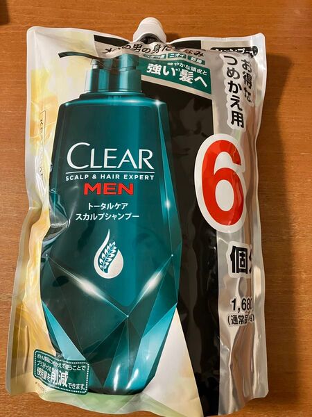 クリアフォーメン トータルケア シャンプー 1680g