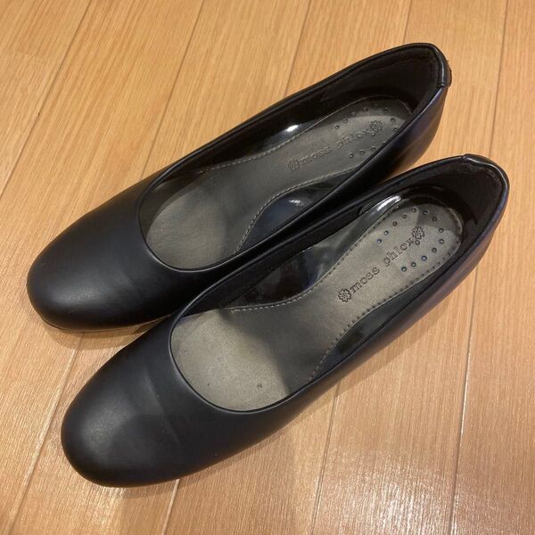 moss phlox パンプス 黒 24cm