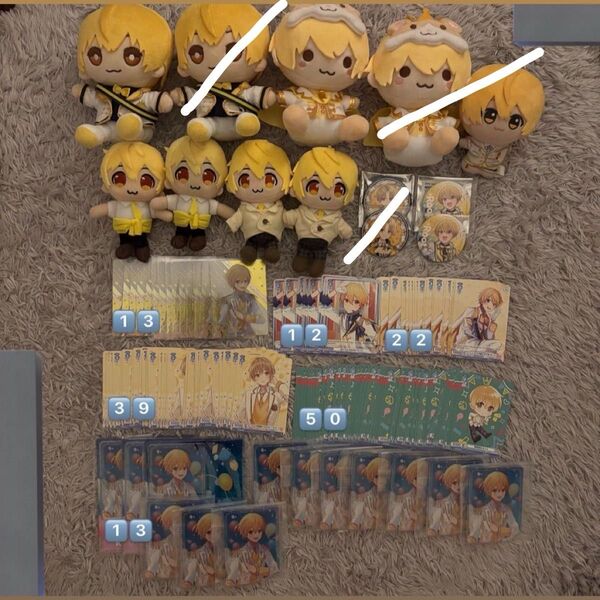 すとぷり るぅと おすわりぬいぐるみ ちびぬい アクスタ カード ヴィス