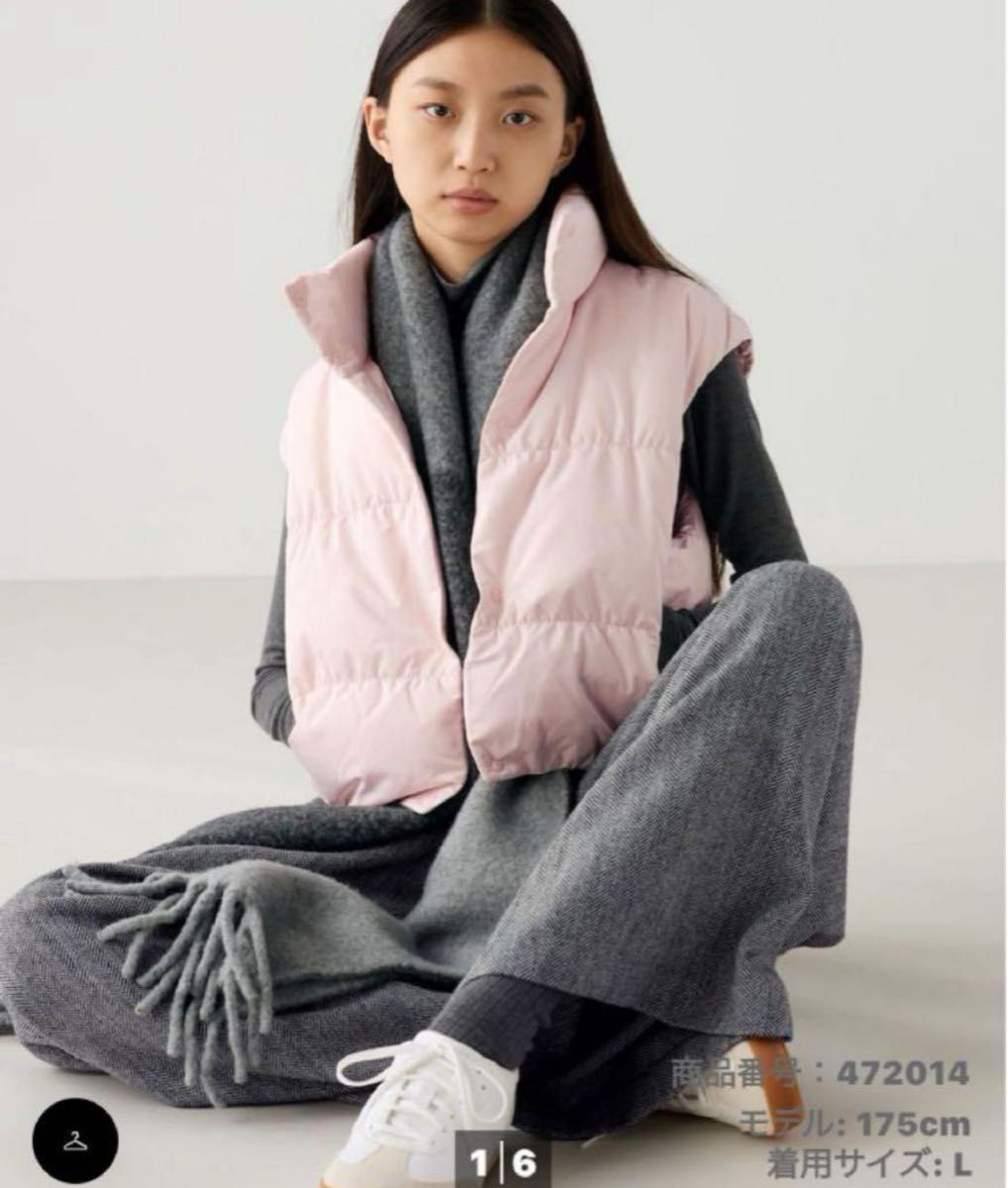 UNIQLO ユニクロC ダウン クロップド ベスト Sサイズ ピンク ユニクロダウンクロップドベストSサイズ|Yahoo!フリマ(旧