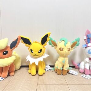 ポケモン めちゃもふぐっとぬいぐるみ 4体 新品未使用