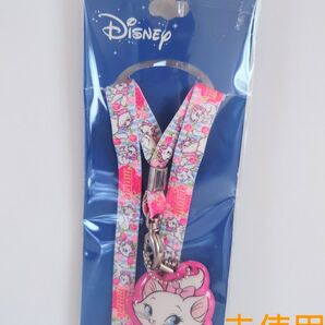 ディズニー マリーちゃん ネックストラップ 未使用