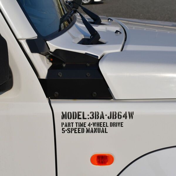 JB64ジムニーMT用型式スペックステンシルステッカー