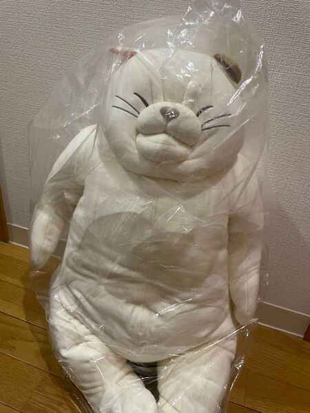 ジブリパーク 大倉庫 冒険飛行団限定 猫の恩返し ムタ 特大ぬいぐるみムタさん 新品