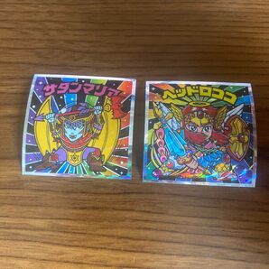 ビックリマンチョコ 2枚セット サタンマリア ヘッドロココ