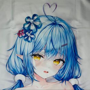 Lethe 雪花ラミィ みるく版(桜餅) 抱き枕カバー 開封済正規品